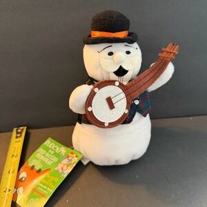 1998 CVS Stuffins Sam The Snowman Rudolph Island of Misfit Toys Plush NWT